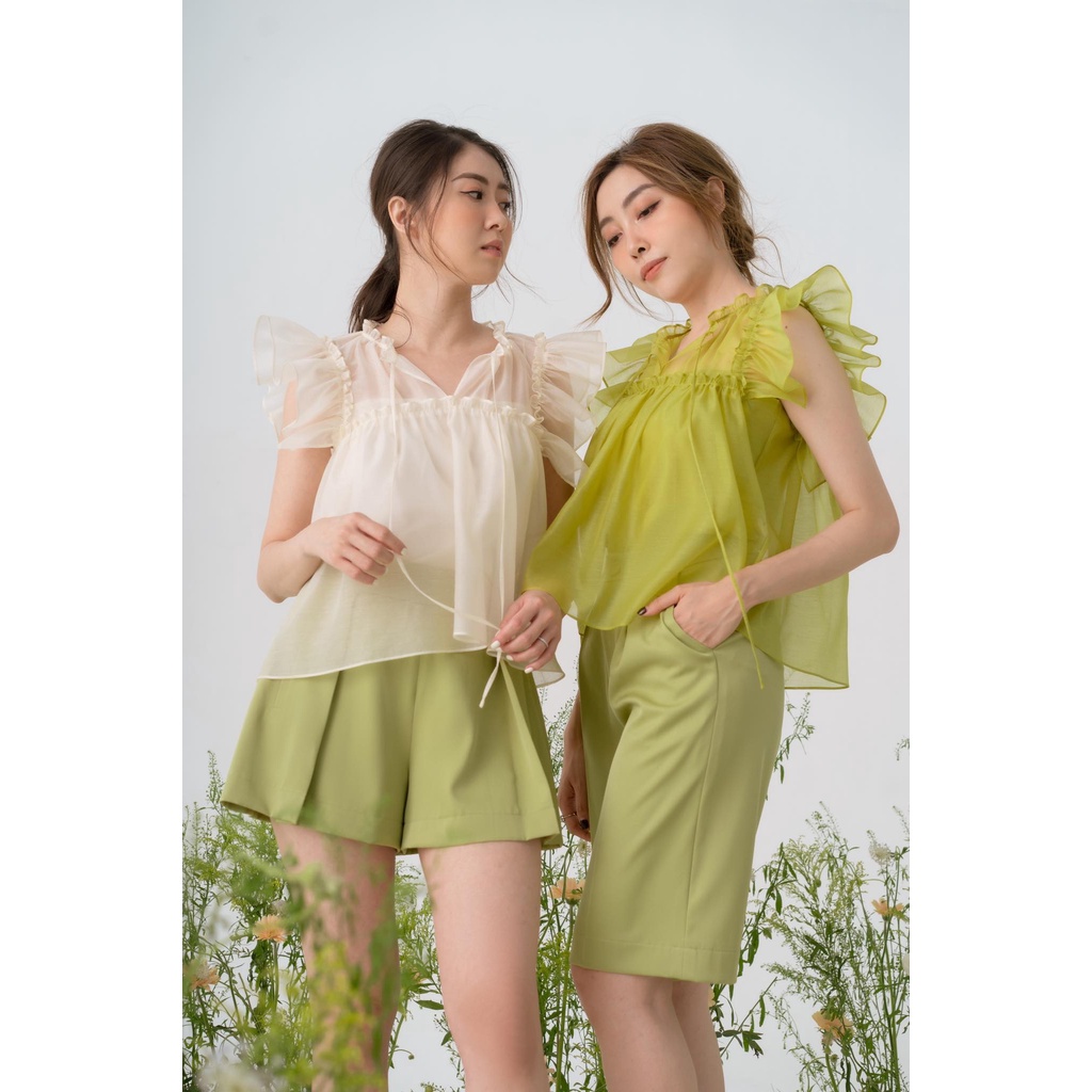 Margot Top / Áo Nhúm - LIIQ Rush