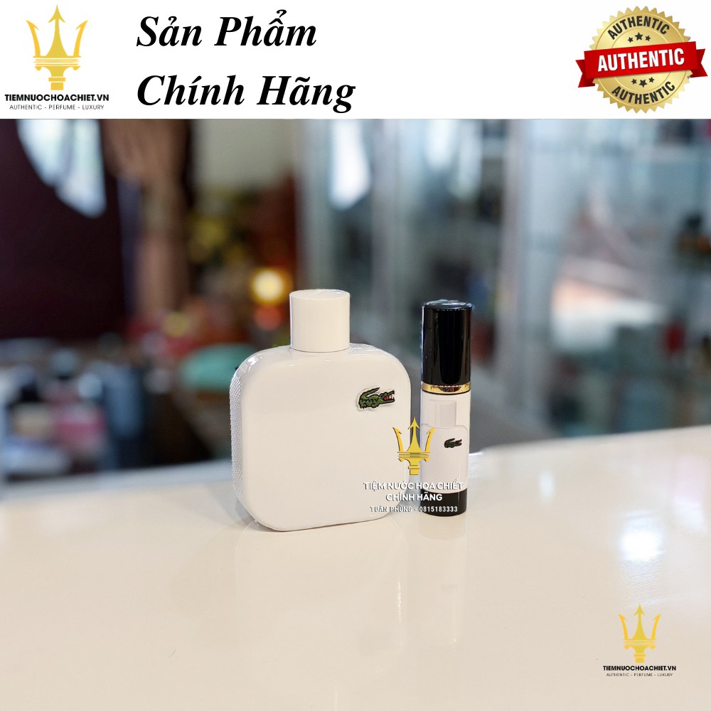 [Tiemnuochoachiet.vn] - Nước Hoa Nam Mini 𝗟𝗮𝗰𝗼𝘀𝘁𝗲 𝗟𝟭𝟮.𝟭𝟮 𝗕𝗹𝗮𝗻𝗰 𝗣𝘂𝗿𝗲