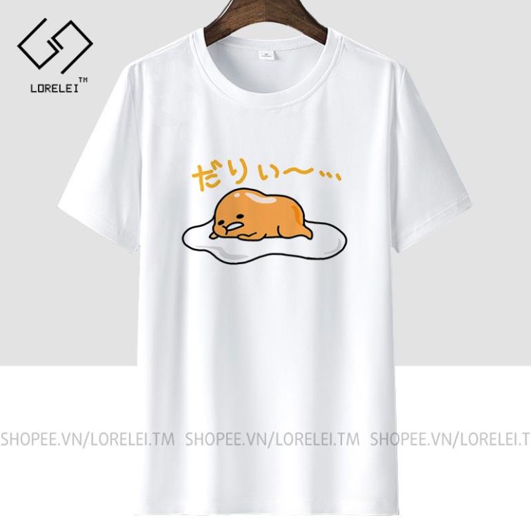Áo thun Gudetama Lazy Egg ngắn tay