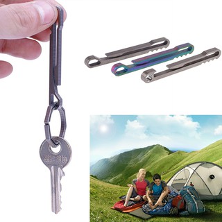 Móc khóa nút chai bằng hợp kim titanium