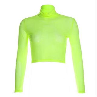 ÁO CROPTOP KÈM ĐAI PHẢN QUANG [HÀNG ORDER]