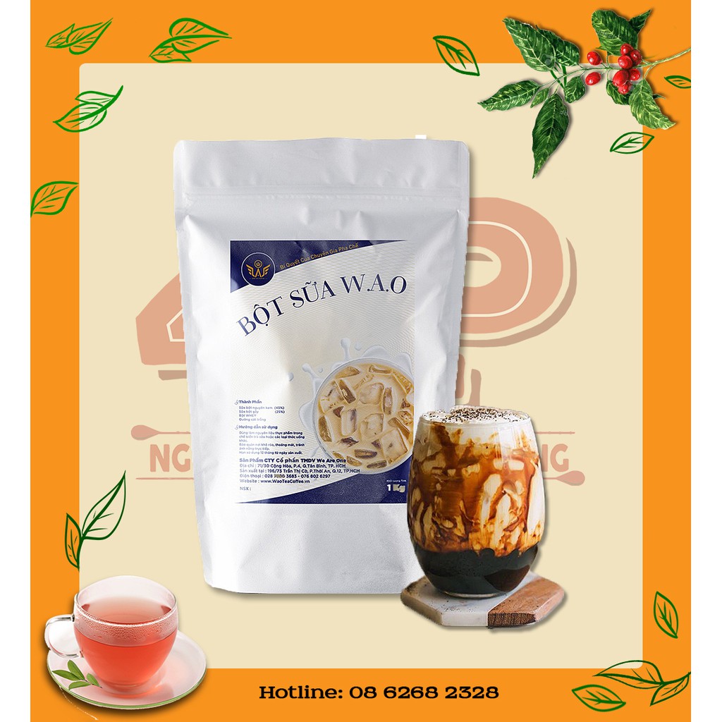 Bột Trà Sữa WAO | 1kg/túi