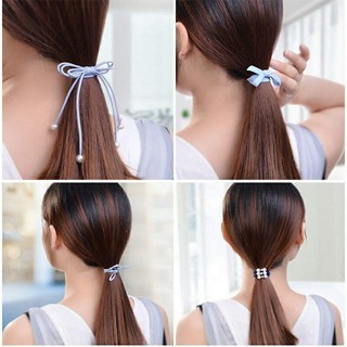 Hôp 12 Thun Cột Tóc Kiểu Hàn Quốc Cực Xinh