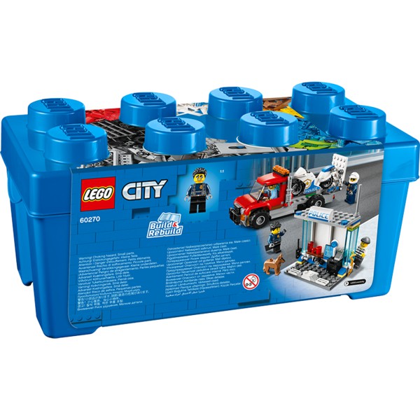 LEGO® City 60270 Thùng Gạch Cảnh Sát - 301 chi tiết