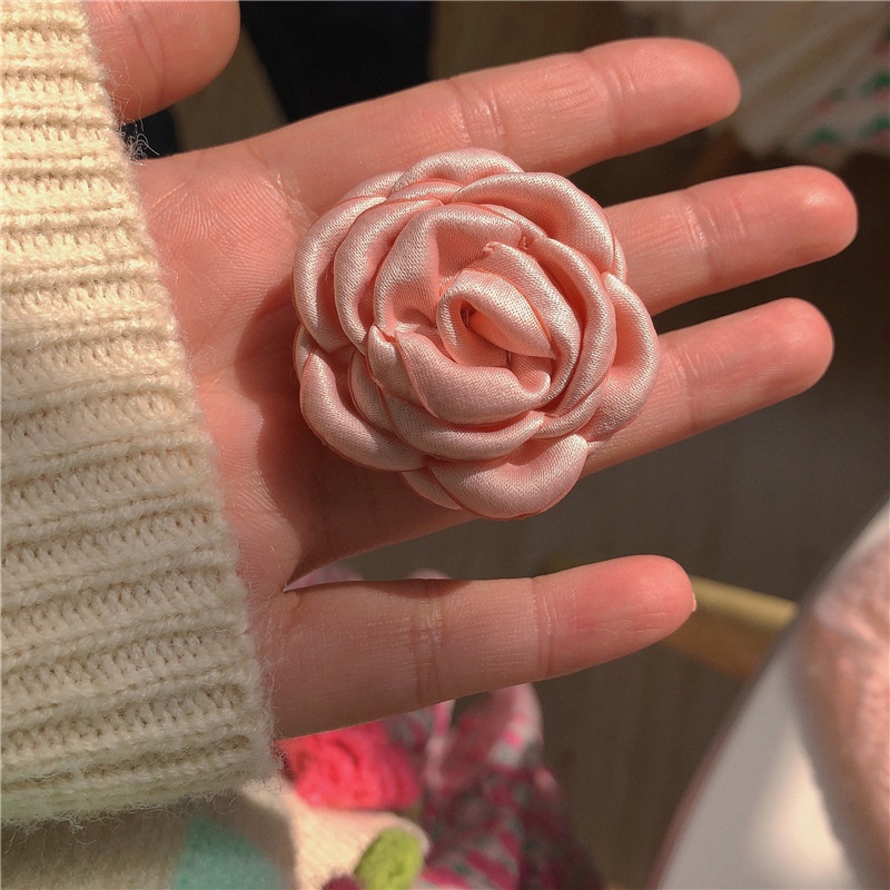 Set 5 Kẹp Tóc Hình Trái Tim Hồng Dễ Thương Cho Bé Gái