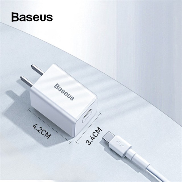 Bộ Sạc Nhanh Iphone 18W chính hãng Baseus Sử Dụng Được Cho Iphone 11/11 Pro/ 11 Pro Max/ 8/ 8 Plus / X / Xs / Xs Max /11