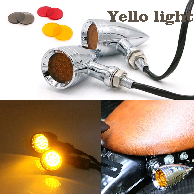 Set 2 Đèn Xi Nhan Dành Cho Xe Mô Tô Harley Cruiser