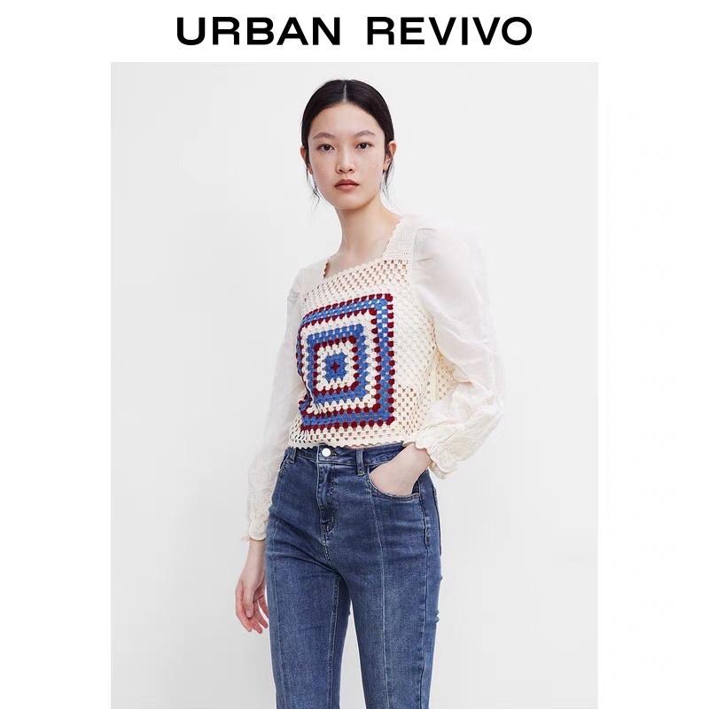 Áo len đục lỗ Urban Revivo