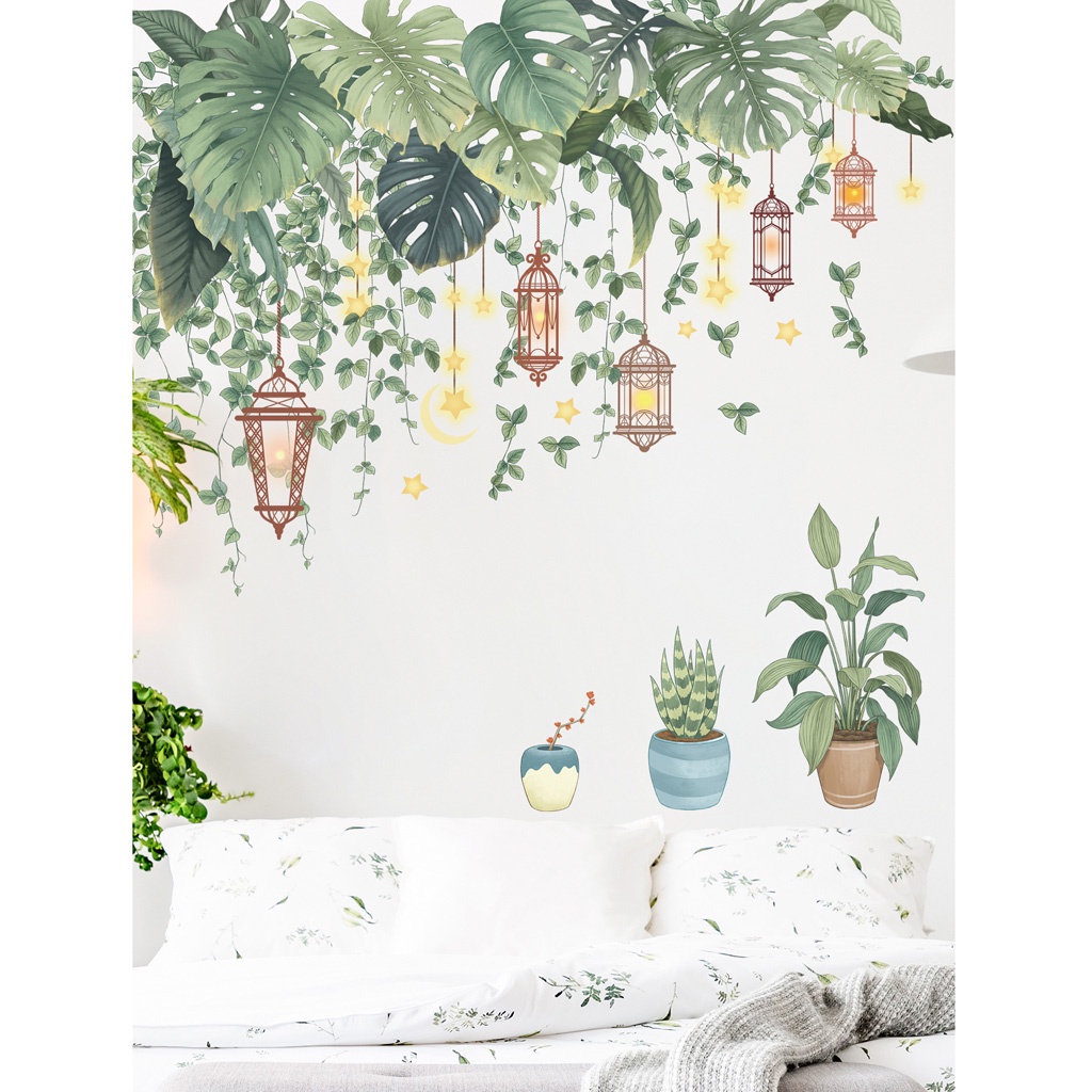 Decal dán tường trang trí phòng ngủ, quán cà phê, lớp học mẫu C102