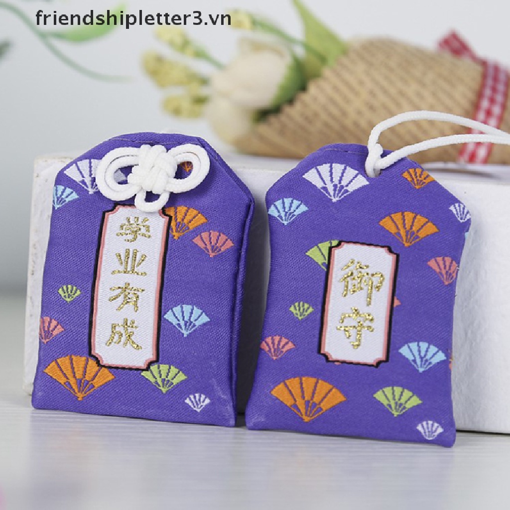 1 Chiếc Móc Khóa Thêu Hình Omamori Pray An Toàn Cho Sức Khỏe