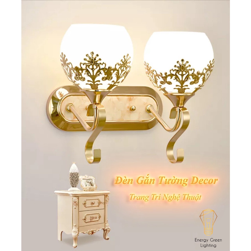 Đèn Gắn Tường Decor Energy Green Lighting SJ-042 Trang Trí Nghệ Thuật Tô Điểm Thêm Vẻ Đẹp Tinh Tế Cho Căn Phòng