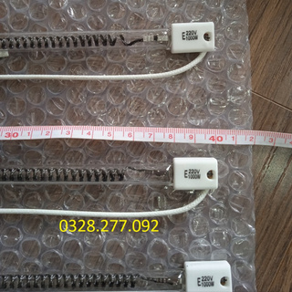 Đèn Sấy - Đèn Sấy Nhiệt Sợi Cacbon dài 40cm công suất 1000w