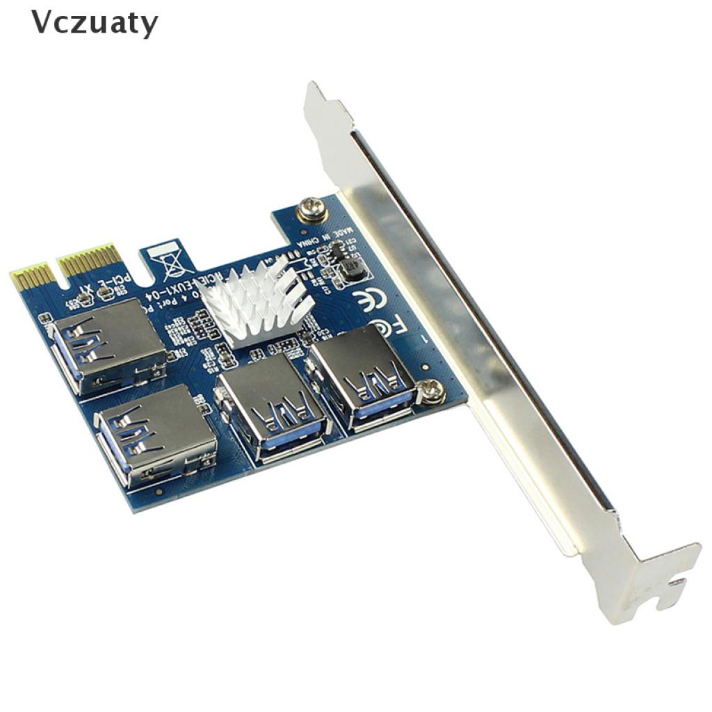 Card Chuyển Đổi Pci-E 1x Sang 4 Pci-E 16x Khe Cắm Pci-E 1x | BigBuy360 - bigbuy360.vn
