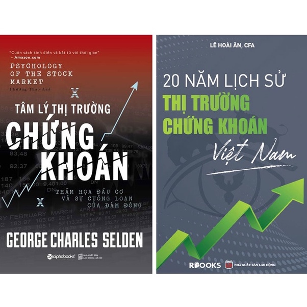 Sách - Combo Tâm Lý Thị Trường Chứng Khoán + 20 Năm Lịch Sử Thị Trường Chứng Khoán Việt Nam (Bộ 2 Cuốn)