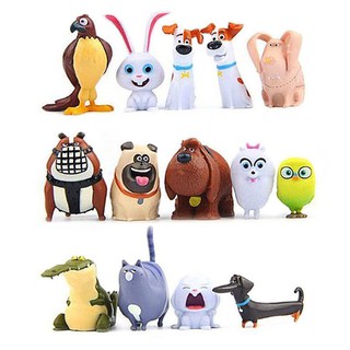 Set 14 Mô Hình Đồ Chơi Nhân Vật Trong Phim Hoạt Hình The Secret Life Of Pets