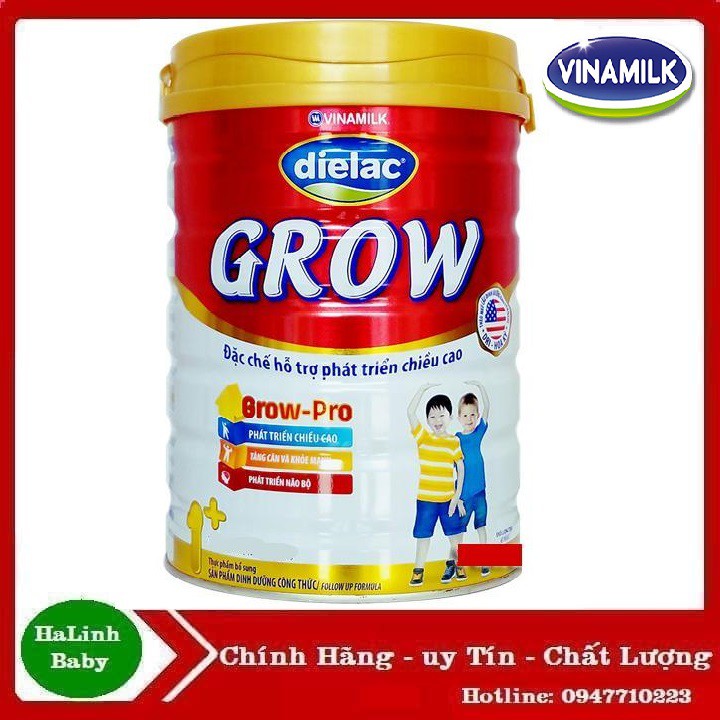 Sữa bột Vinamilk Dielac Grow 1+ (900g)