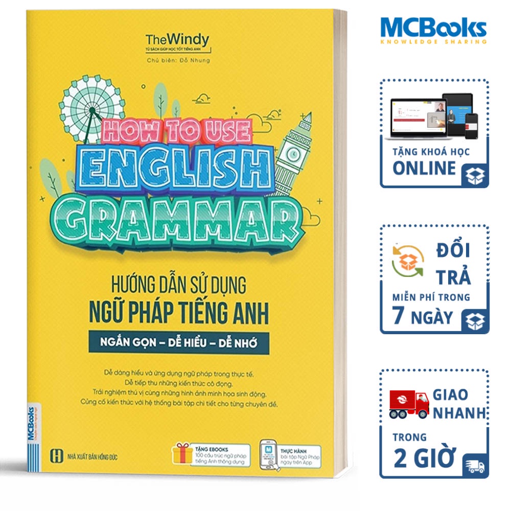 Sách - Hướng Dẫn Sử Dụng Ngữ Pháp Tiếng Anh Dành Cho Người Học Ngữ Pháp Cơ Bản - App Học Online