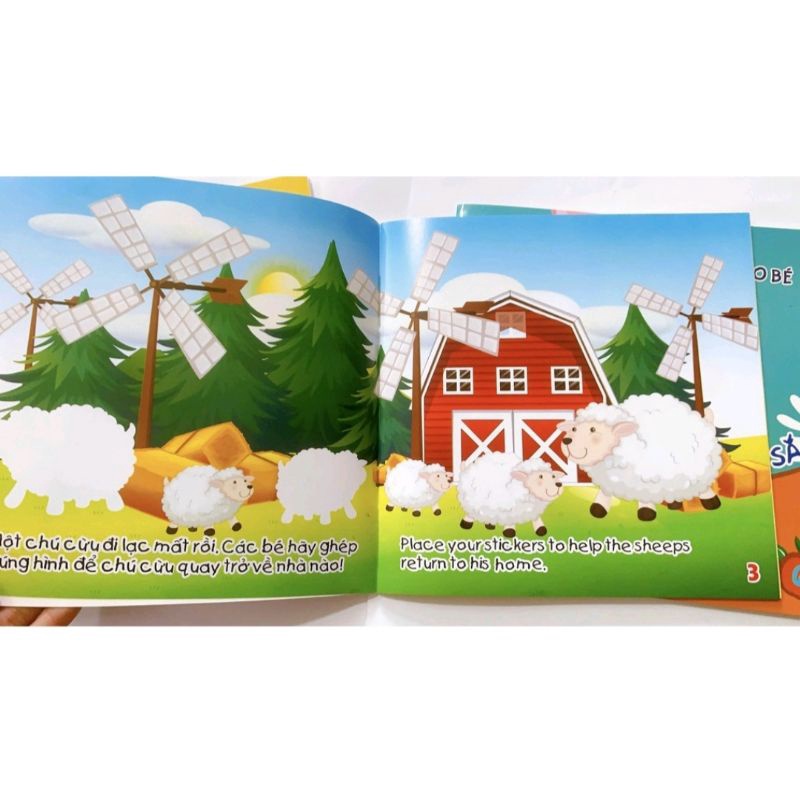 Miếng Dán Thông Minh Cho Bé - My First Sticker Book - Phát Triển KN Sáng Tạo