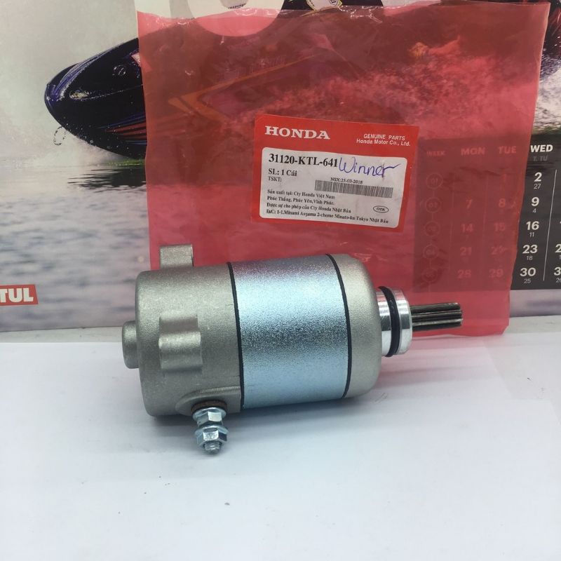 Củ đề winner 150  Mô tơ khởi động Sonic