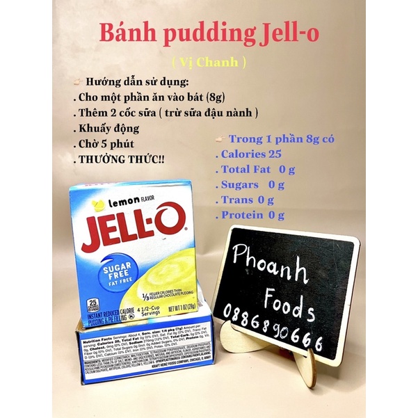 Bột làm pudding Jell-0