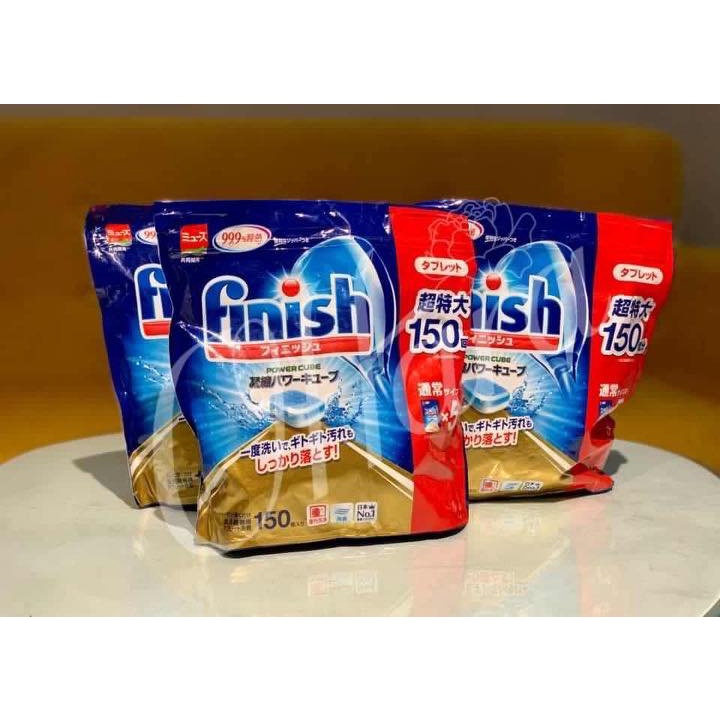 ‍♀️VIÊN RỬA BÁT FINISH - Nhật Bản  150 viên Nhật Bản - Chuyên dùng cho máy rửa bát- Phukientuiloc.com