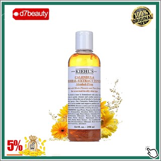 [250ml]Toner hoa cúc Kiehl's Calendula Herbal Extract Alcohol-Free Toner 250ml chuẩn chính hãngToner hoa cúc