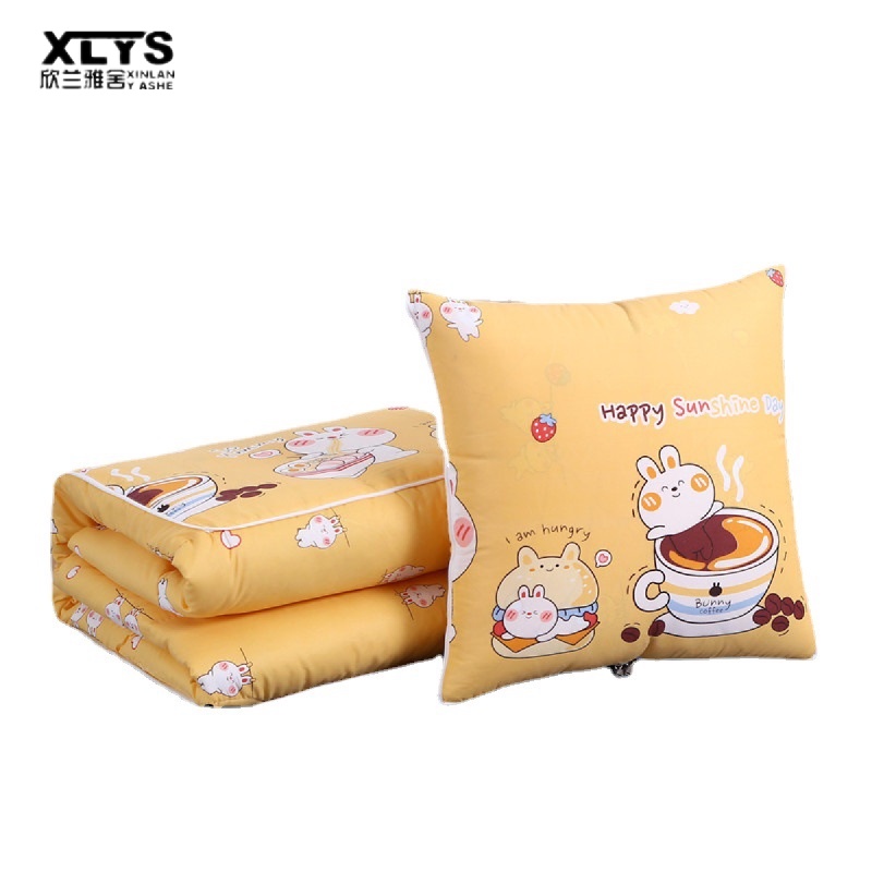 Bộ chăn gối XINLANYASHE công dụng kép làm gối tựa lưng sofa xe hơi ngủ trưa văn phòng