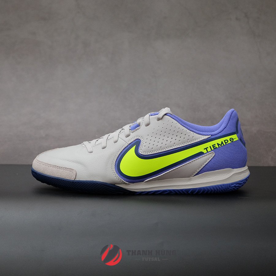 GIÀY ĐÁ BÓNG CHÍNH HÃNG NIKE TIEMPO LEGEND 9 ACADEMY IC - DA1190-075 - XÁM/TÍM