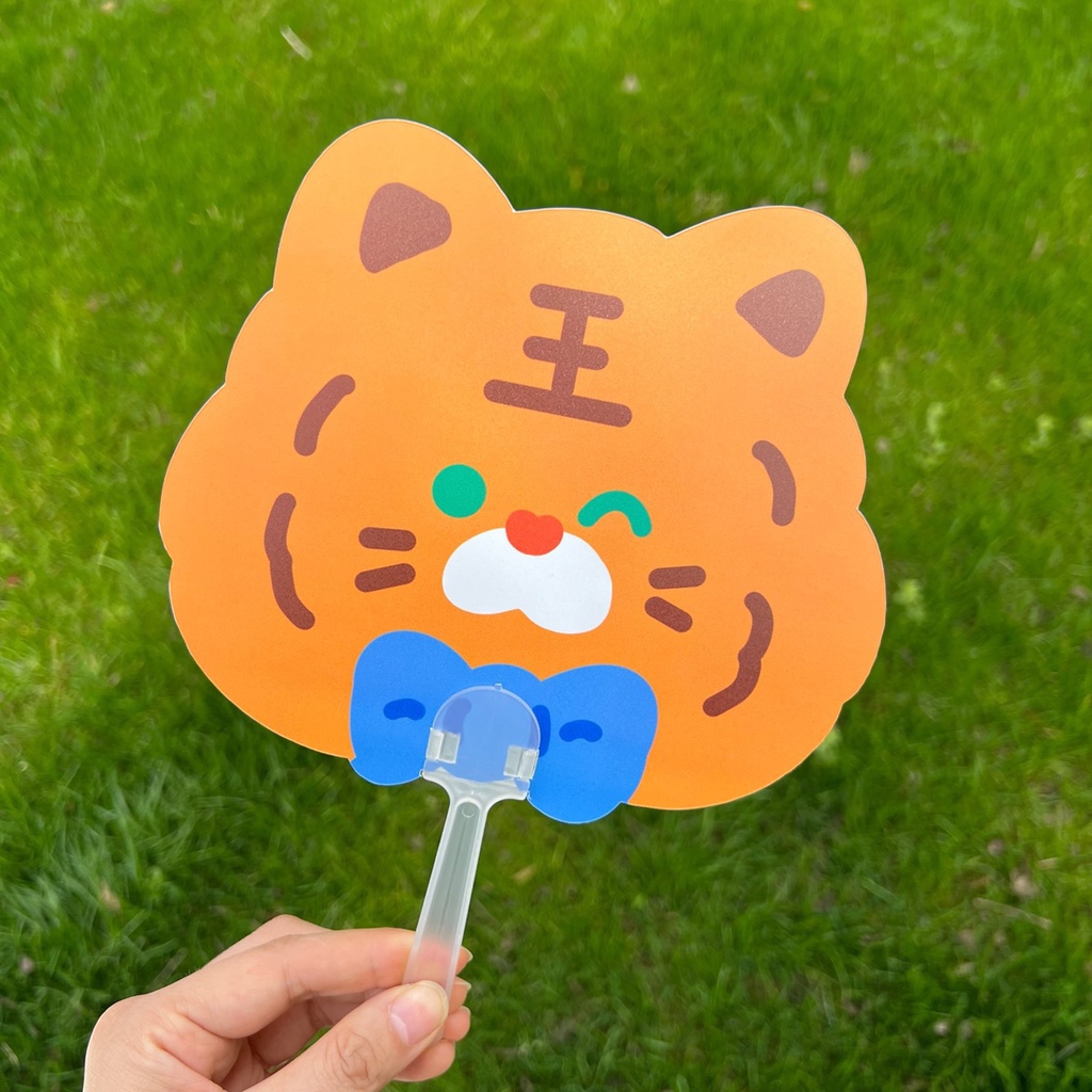 PVN45157 QUẠT NHỰA CẦM TAY CUTE HÌNH GẤU, THỎ Giá Rẻ