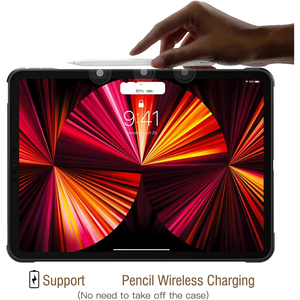 Ốp Máy Tính Bảng TPU Siêu Mỏng Chống Sốc Cho New iPad Pro 11 2021 3rd Gen