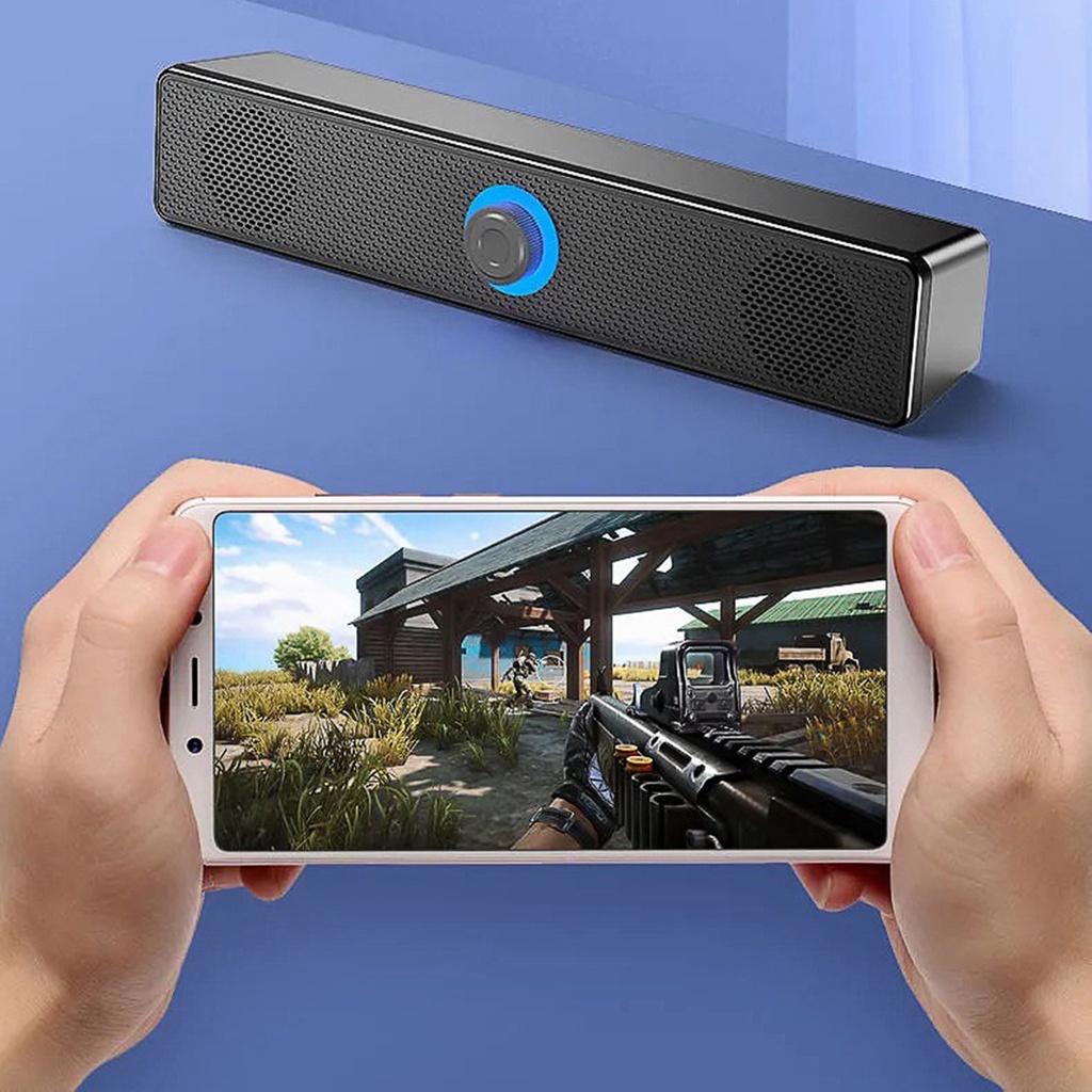 Loa Âm Thanh Nổi Bluetooth 5.0 Cho Máy Tính PC