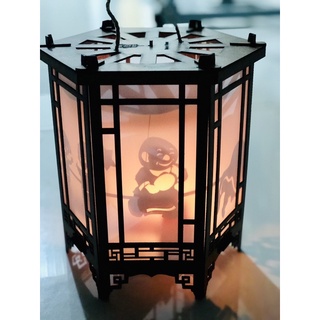 Lồng đèn kéo quân gỗ sài nến(Giao Hoả Tốc)