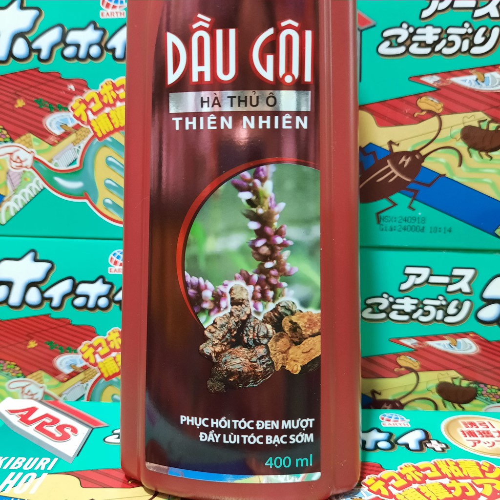 Dầu gội Hà Thủ ô Thorakao 400ml