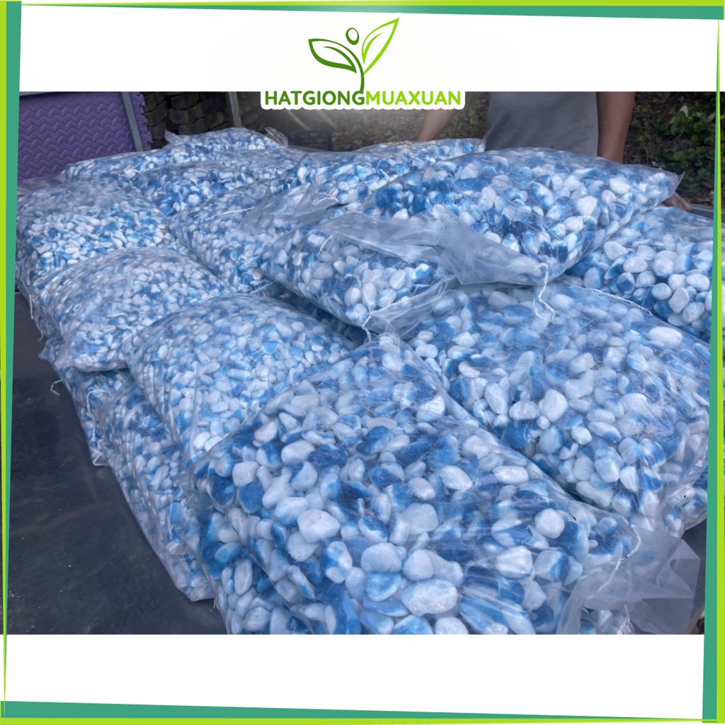 SỎI/ ĐÁ TRANG TRÍ TIỂU CẢNH, VƯỜN CÂY-1kg