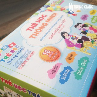 Thẻ Học Thông Minh Flashcards  - Bộ 416 Thẻ Học Sông Ngữ Anh Việt Cao Cấp