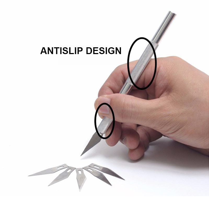 Set 6 lưỡi dao chạm khắc SeamiArt chuyên dụng làm đồ thủ công