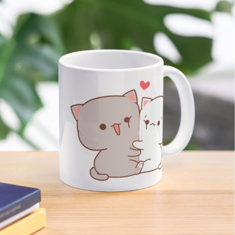 🔥 Ly sứ cốc sứ hình emoji I love You ngộ nghĩnh , quà tặng cao cấp, cốc đôi