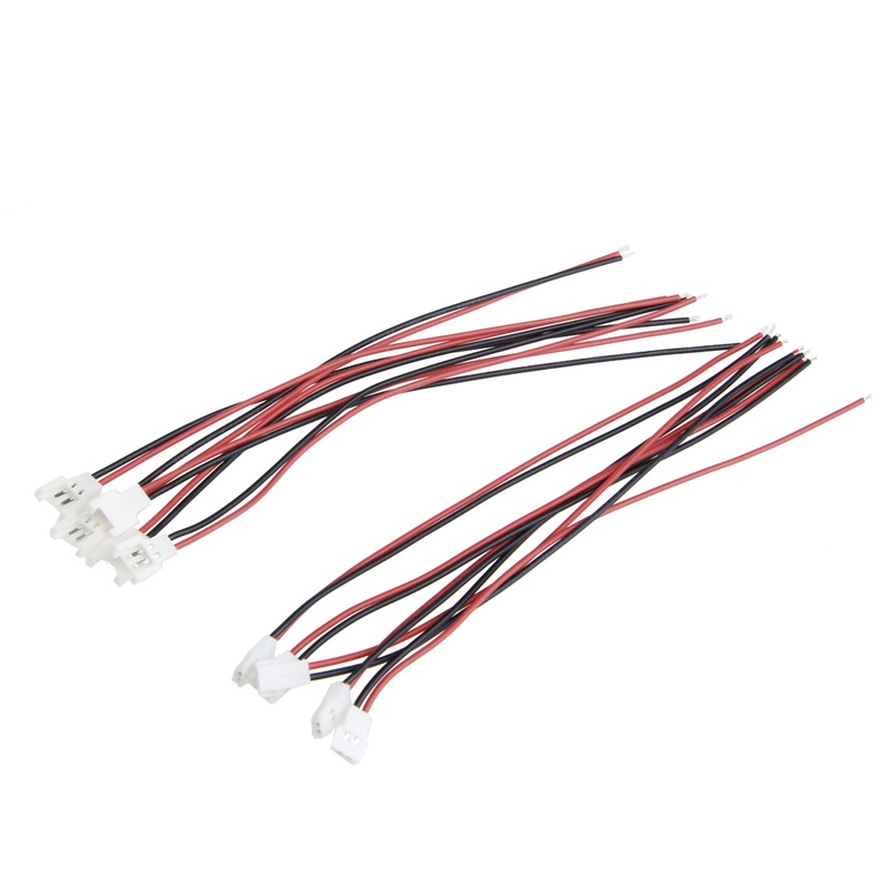 Set 10 Cặp Phích Cắm WMMB DIY JST for DS LOSI 2 0MM 2 Pin Kèm Dây 150