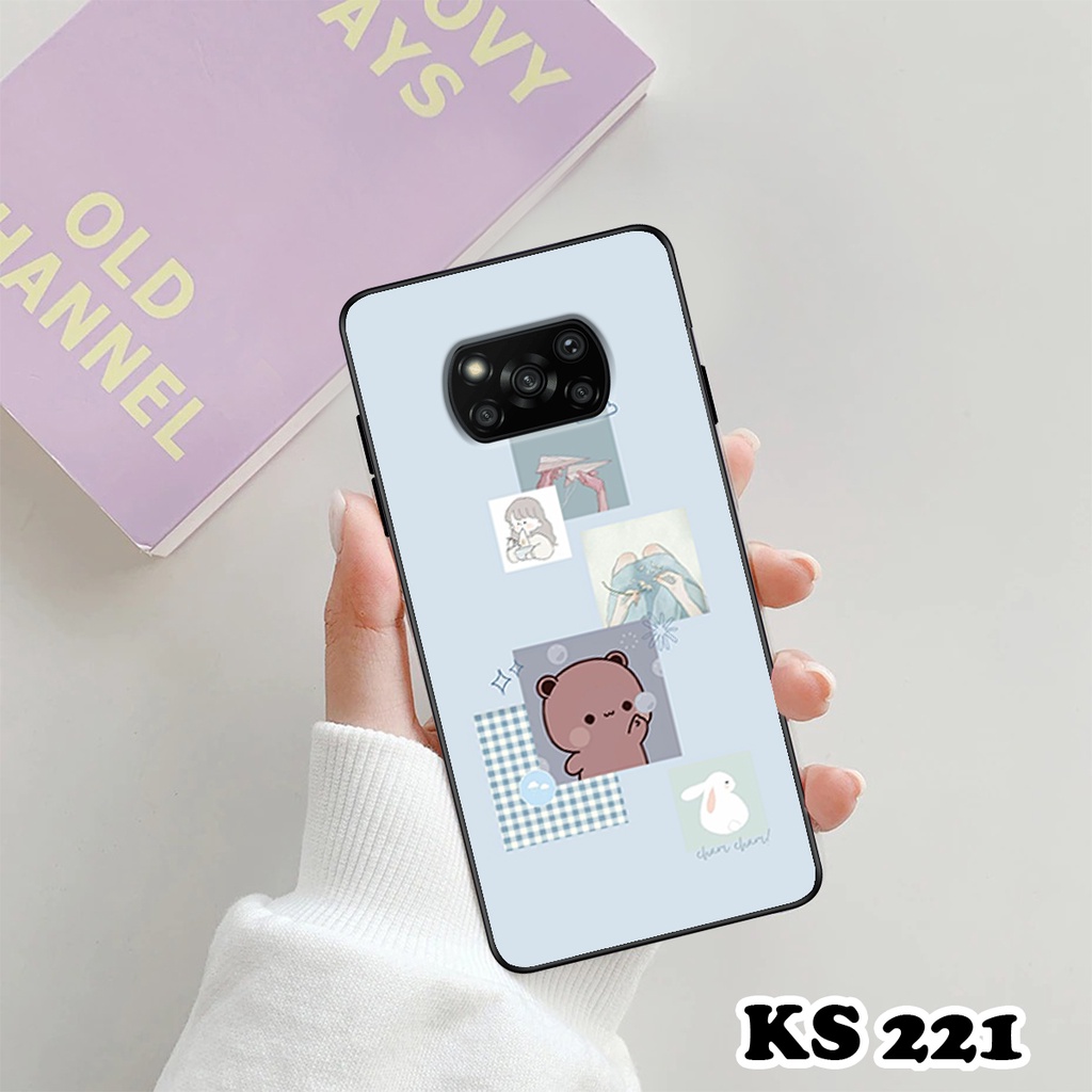 Ốp lưng Poco M3 - Poco X3 - Poco X3 Pro - Ốp in hình thỏ con dễ thương - Lưng nhám Viền  TPU cao cấp