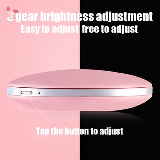 Gương trang điểm mini có đèn LED