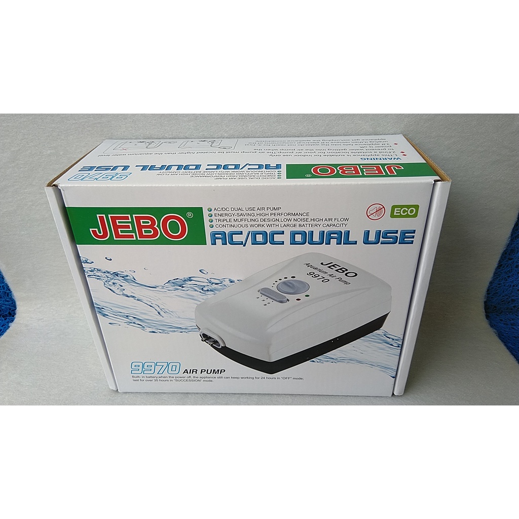 Máy sủi khí Oxy tích điện 9970 dùng cho hồ cá.