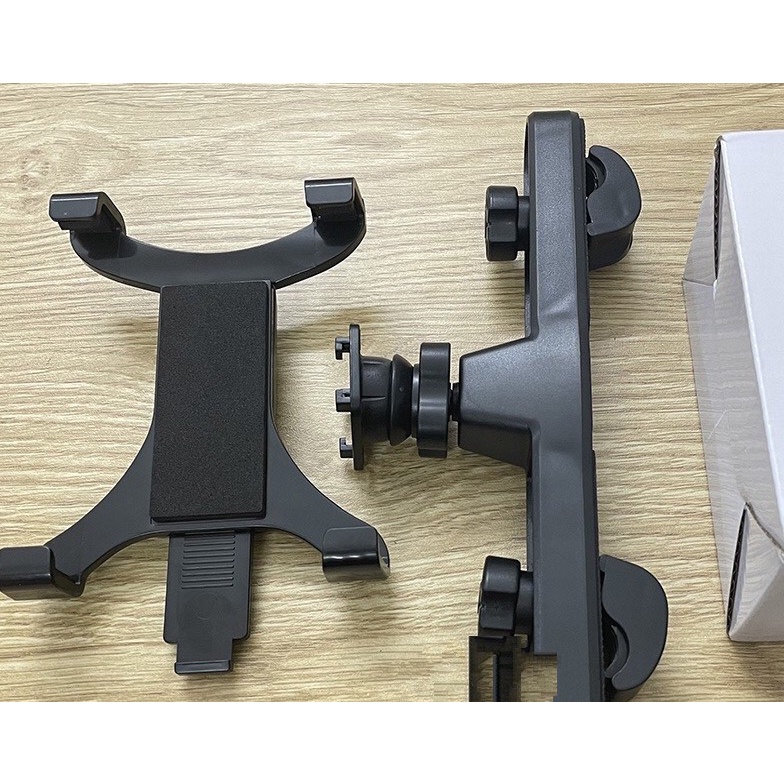 Giá đỡ máy tính bảng, ipad kẹp ghế sau xe ô tô, xe hơi cao cấp, xoay 360 độ đa năng