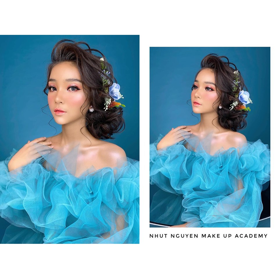 Váy von tay bồng chụp concept