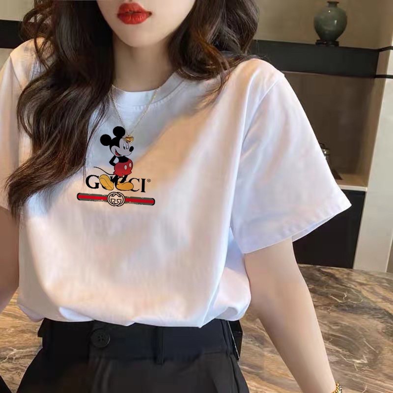 ÁO THUN NỮ TAY LỠ IN HÌNH MICKEY