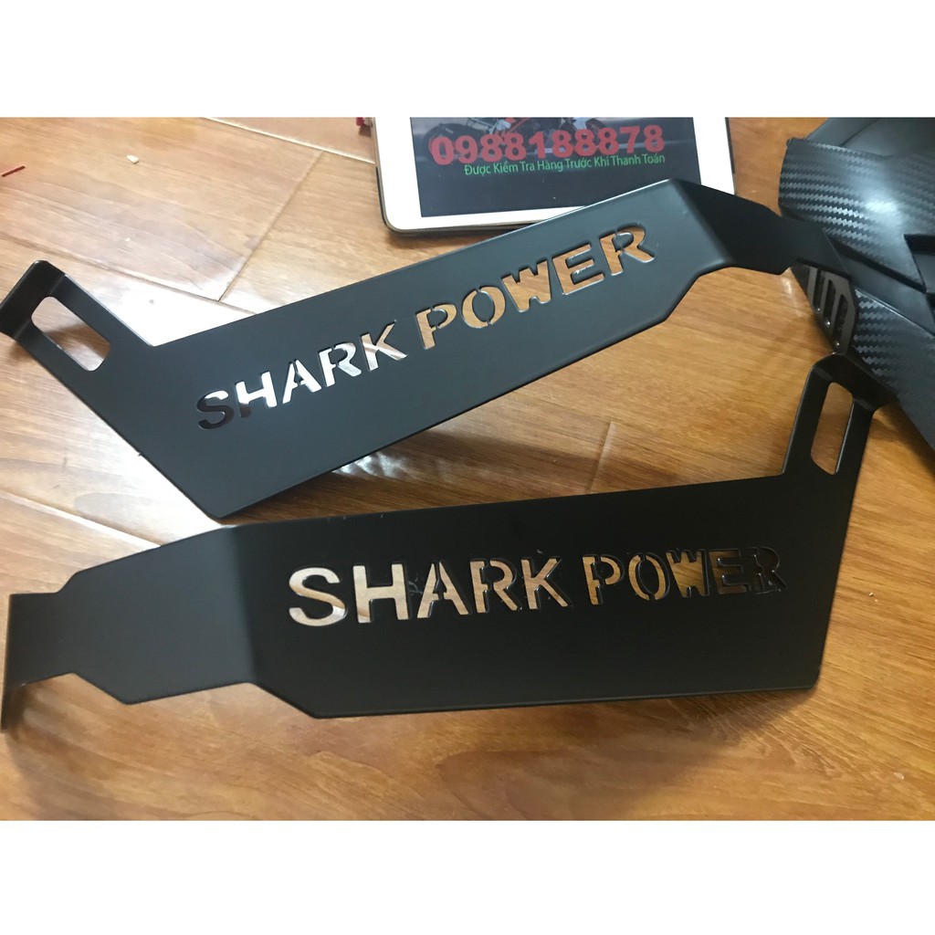 Giảm giá < Chắn Bùn Hàng Thái > Dè Chắn Bùn Shark Power Gắn Các Dòng Xe Exciter, Winner