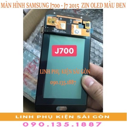 MÀN HÌNH SAMSUNG J700 - J7 2015 ZIN OLED MÀU ĐEN