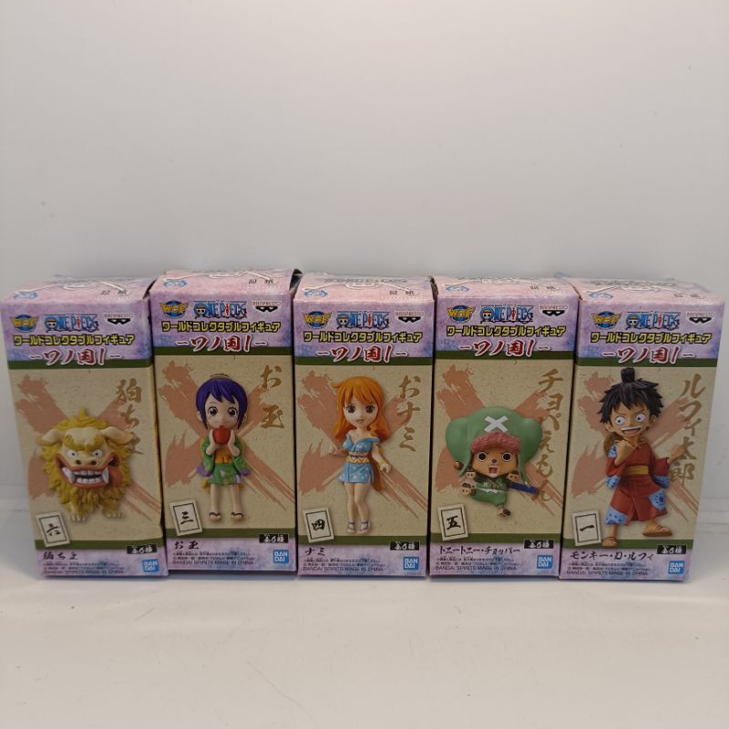 Mô hình One Piece WCF Arc Wano vol 1 chính hãng Luffy WCF, Nami WCF, Chopper WCF, Otama WCF