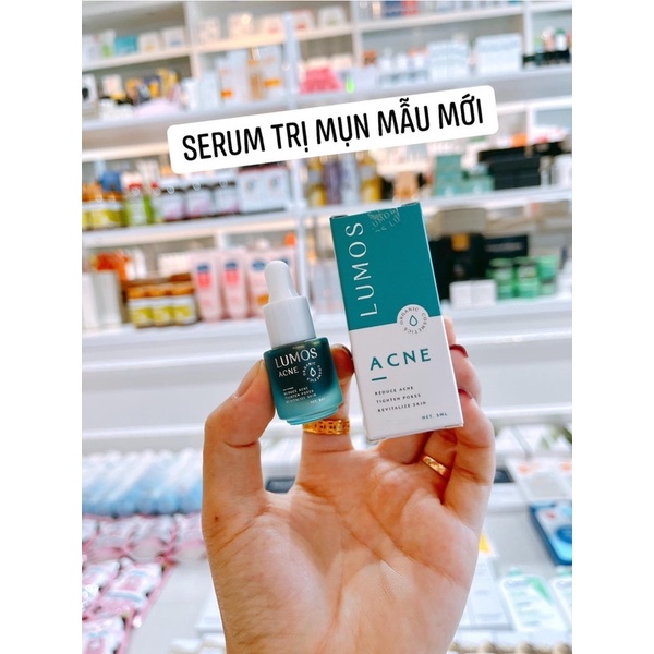 Lumos Acne mẫu mới hàng chính hãng 100% Công Ty(5ml) Check Code - Date Mới