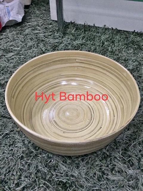 Thau ngâm chân làm bằng tre tự nhiên (35x14cm)