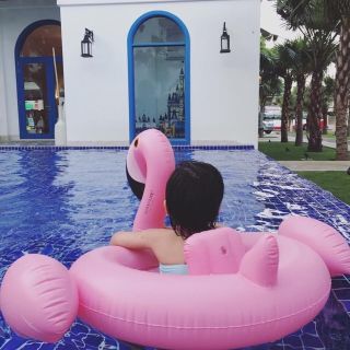 Phao bơi thiên nga cho bé